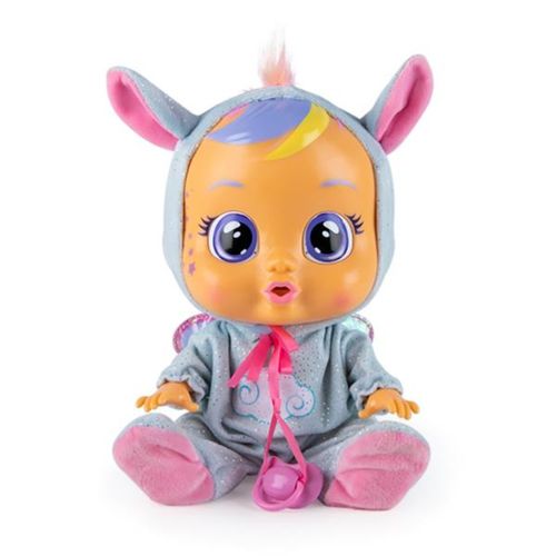 Boneca Crybabies Jenna Com Chupeta e Som de Bebê Multikids