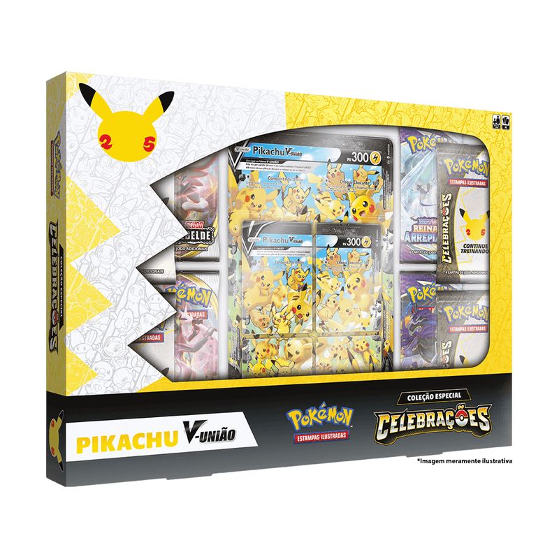 Pokémon Box Coleção Especial Pikachu Vmax - Copag