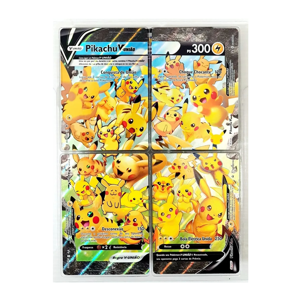 Jogo de Cartas - Pokemon - 25 anos - Coleção Premium - Pikachu VMax - Copag