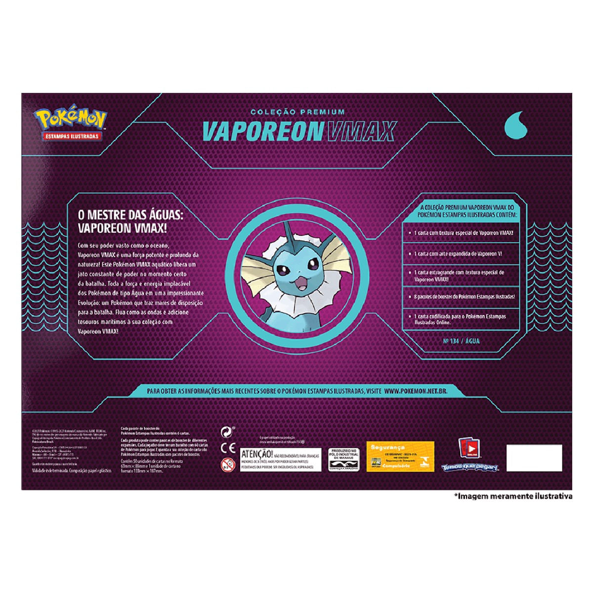 Carta Pokemon Energia De Agua, Comprar Novos & Usados