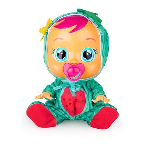 Boneca Crybabies Mel Melancia Cheirinho de Fruta Multikids