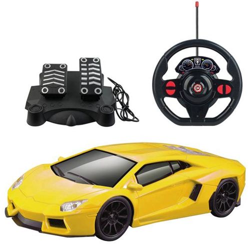 Carrinho Racing Control Nitro Com Volante e Pedal Multikids