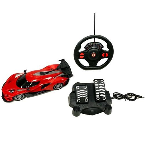 Carrinho Racing Control Thunder Com Pedal Vermelho Multikids