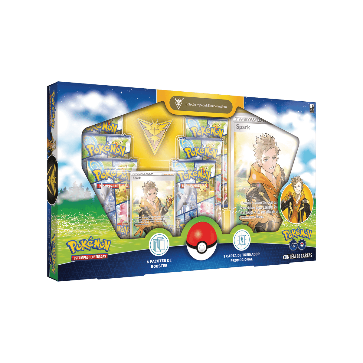 Lata Pokémon Umbreon V com 25 Cartas - Copag Sylveon