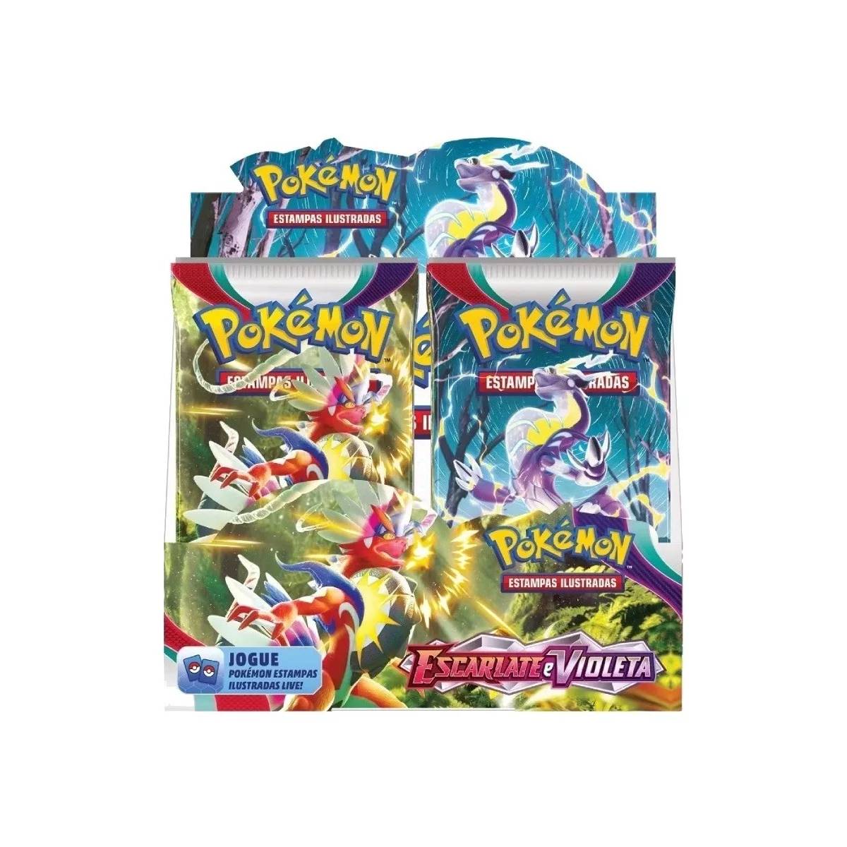 Box 18 Boosters Cards Pokémon Coleção Especial Escarlate e Violeta 151  Copag Cards Cartas em português oficial original : :  Brinquedos e Jogos