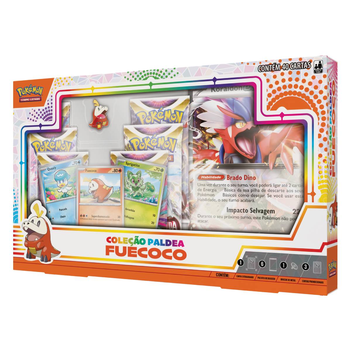 Box Pokémon Coleção de Batalha Deoxys Vmax e V-Astro - Copag