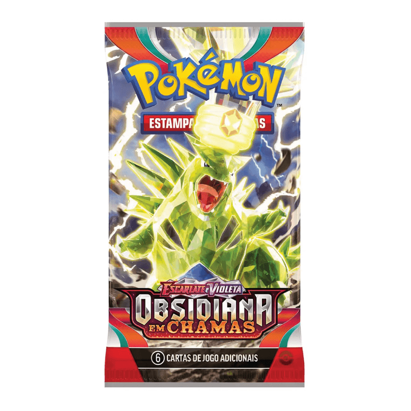 JOGO DE CARTAS POKEMON EV3 - BOOSTER - OBSIDIANA EM CHAMAS - 5