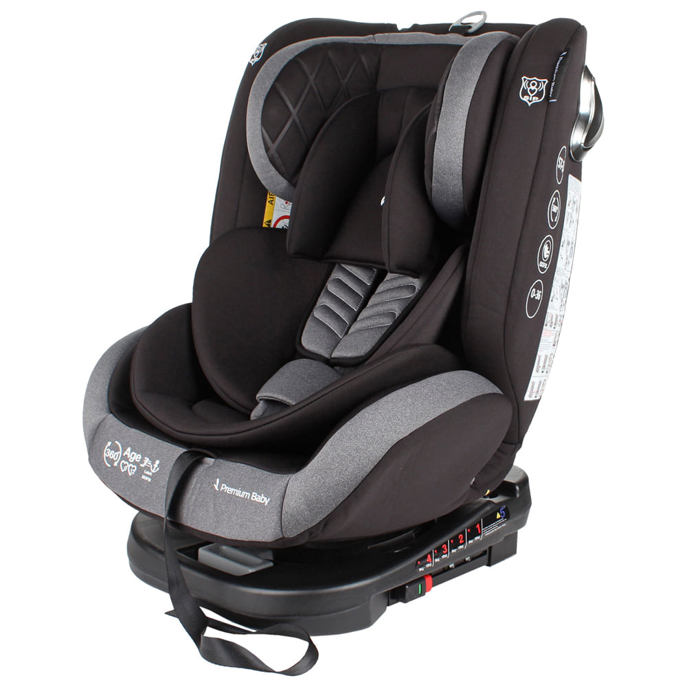 Cadeira de Carro Infantil Safe Tour 360° Isofix Premium Baby