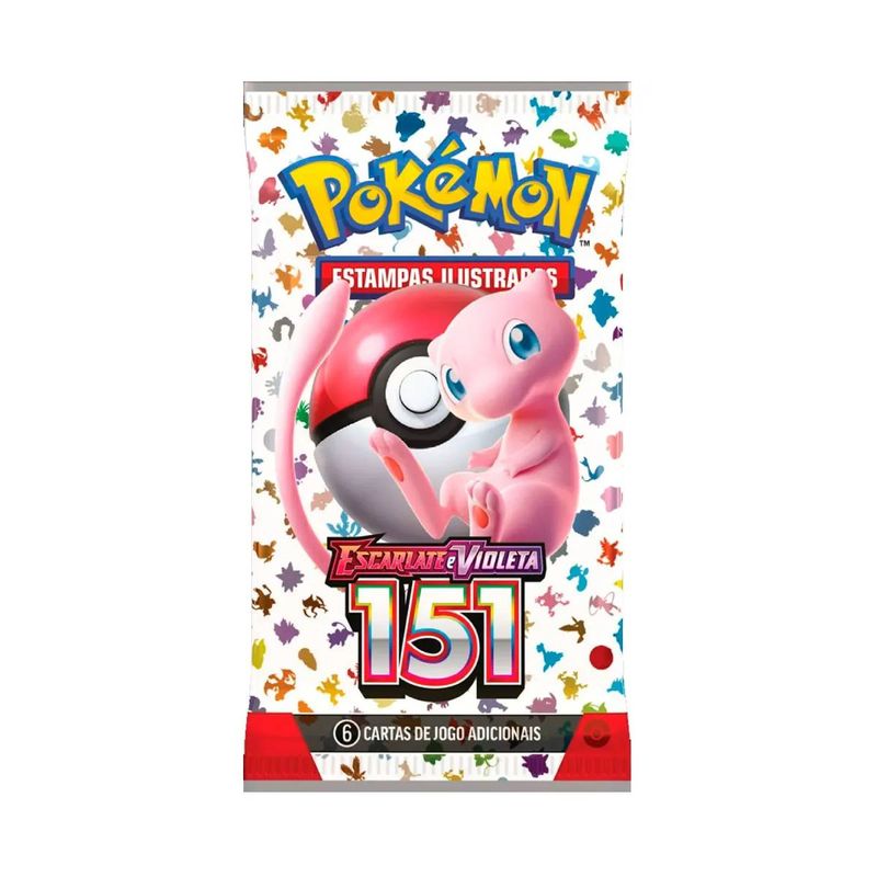 Kit de Cartas Pokémon Blister Triplo Estrelas Radiantes 3 Pacotes + 1 Carta  - Branco