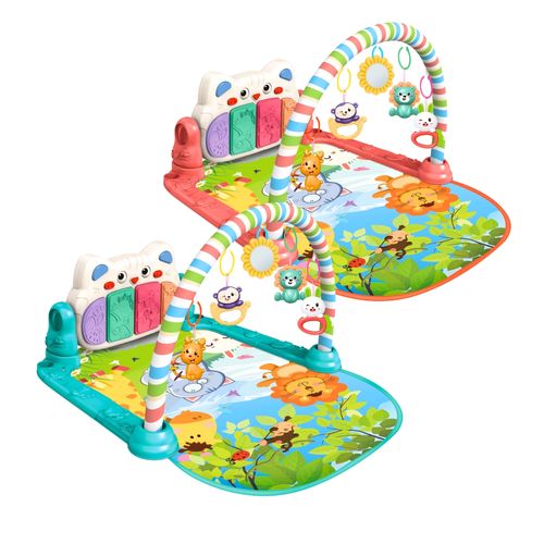 Tapete de Atividades Bebê Piano Vira Andador Smile Maxi Baby