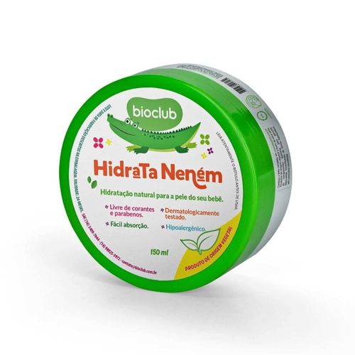 Creme Hidratante Bebê Corporal Hipoalergênico 150ml Bioclub