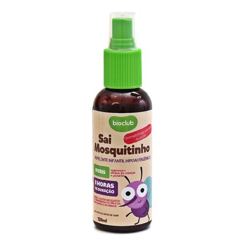 Repelente Infantil Spray Contra Insetos 100% Vegano Bioclub