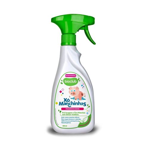 Pré Lavagem Roupa do Bebê Tira Mancha Orgânico 500ml Bioclub