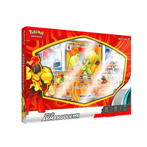 Cartas Pokémon Box Escarlate Violeta Armarouge Ex - Copag