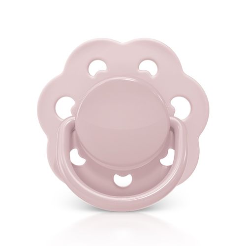 Chupeta Candy Style Bico Redondo em Silicone 0m+ Rosa Lillo