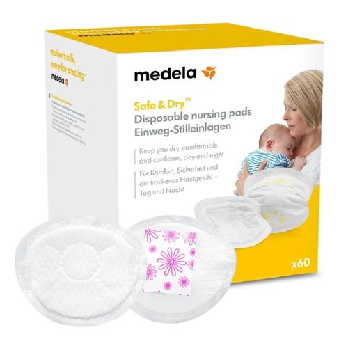 Protetores para Seios Descartáveis Com 60 Unidades - Medela