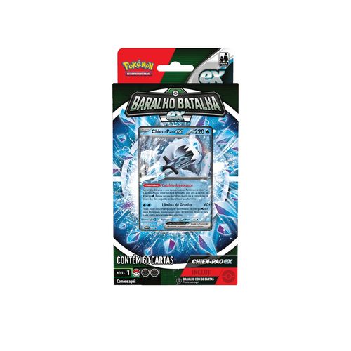 Cartas Pokémon Deck Baralho de Batalha Ex -  Copag