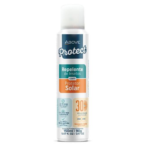 Repelente Spray Com Proteção Solar FPS30 150ml - Above