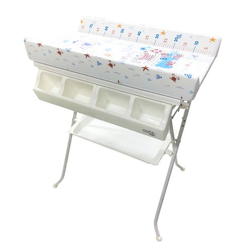 Banheira Infantil Com Trocador e Suporte - Maxi Baby