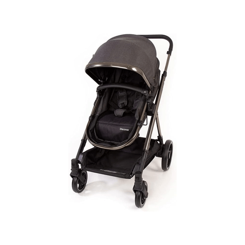 Carrinho de Bebê Passeio Discover Black Chrome - Safety 1st