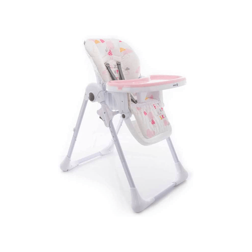 Cadeira de Refeição Infantil até 23kg Feed Pink - Safety 1s