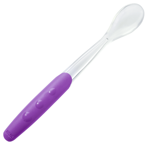 Kit 2 Colheres Infantil de Silicone Supermacias - NUK