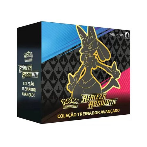 Caixa Box Pokémon Realeza Absoluta Treinador Avançado Copag