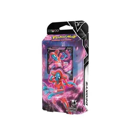 Cartas Pokémon GO Deck DEOXYS Cards Batalha V Copag