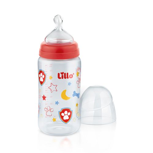 Mamadeira Patrulha Canina Bico Silicone 6m+ Neutra - Lillo
