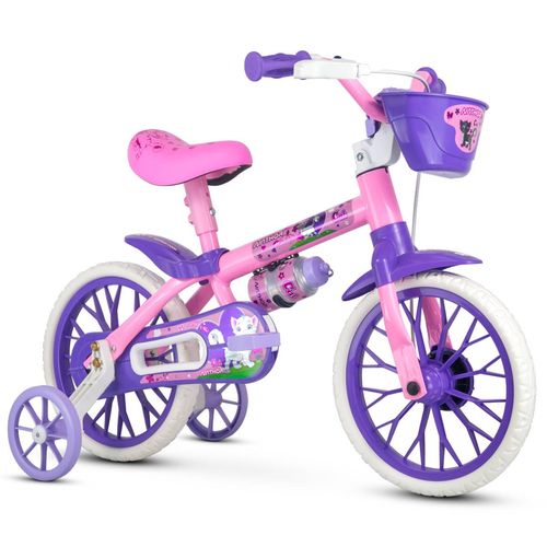 Bicicleta Infantil Com Rodinhas Aro 12 Cat - Nathor