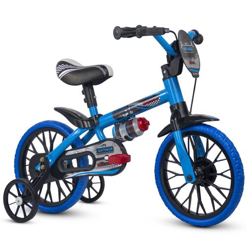 Bicicleta Infantil Com Rodinhas Aro 12 Veloz - Nathor