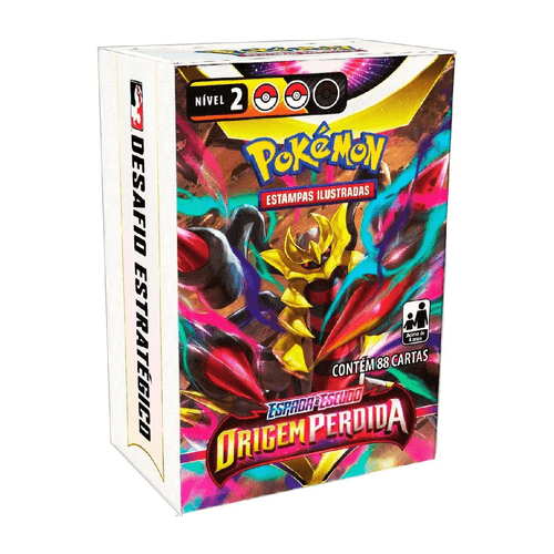 Caixa Box Cards Pokémon GO Desafio Estratégico Nível 2 Copag