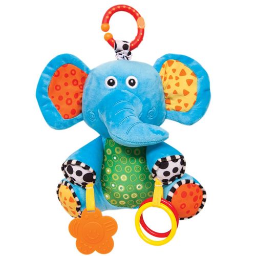Brinquedo Interativo Para Bebê Elefantinho Treme-Treme Buba