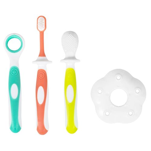 Kit de Higiene Bucal Infantil com Massageador e Escova Buba