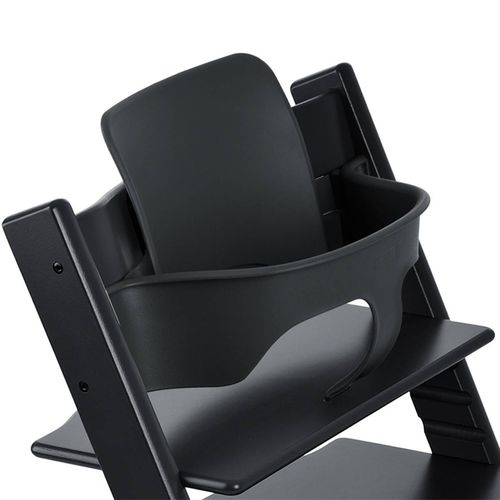 Kit Bebê Para Cadeira Alimentação Tripp Trapp Preto - Stokke