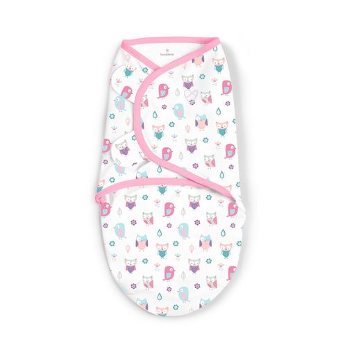 Manta Cueiro P/ Bebê Swaddleme Algodão Pássaro Summer Infant