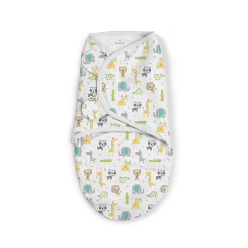 Manta Cueiro P/ Bebê Swaddleme Algodão Safari Summer Infant
