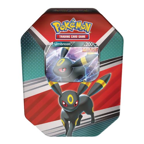 Lata Pokémon Cards Heróis V Umbreon - Copag