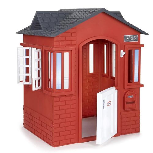 Casinha de Brinquedo Infantil Cottage Vermelha Little Tikes
