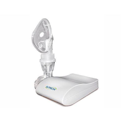Nebulizador e Inalador Bivolt Super Flow Compact DC1 G-Tech