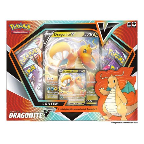 Cartas Pokémon Box Coleção Premium Dragonite - Copag