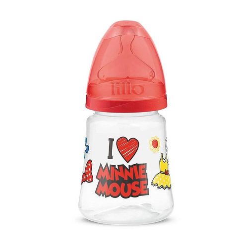 Mamadeira Desing Disney Bico Silicone 180ml Minnie – Lillo