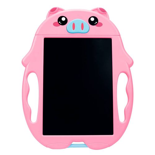 Lousa Mágica Infantil Animais Divertido Tela LCD Rosa Fenix