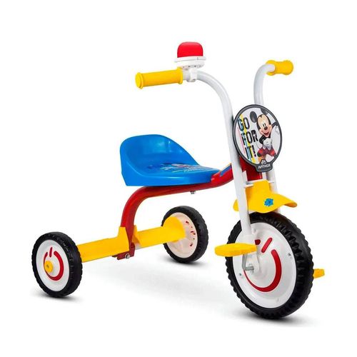 Triciclo Infantil Motoca Para Bebe Mickey Azul Nathor