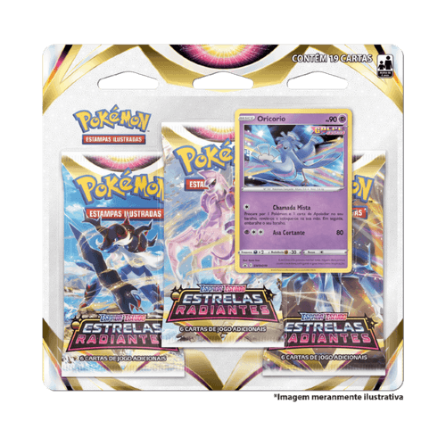 Card Game Pokémon 10 Estrelas Radiantes Oricorio - Copag