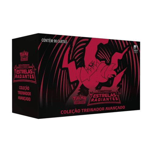 Caixa Box Pokémon Treinador Avançado Com 90 Cartas - Copag