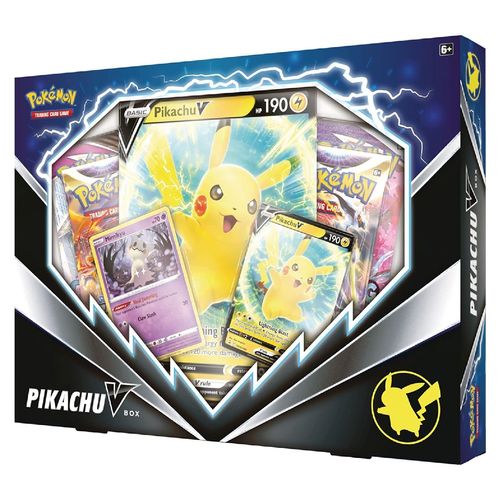Box de Cartas Pokémon Coleção Pikachu V - Copag