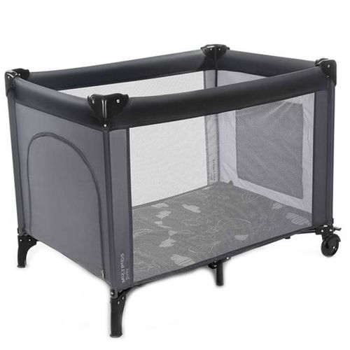 Berço Portátil Para Bebê Lullaby Até 15kgs Cinza Multikids