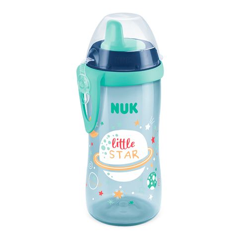 Copo Antivazamento Kiddy Cup Brilha no Escuro 300ml Azul NUK