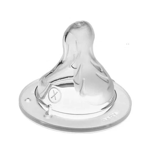 Bico de Mamadeira Silicone Macio Fluxo Super Rápido 6m+  MAM